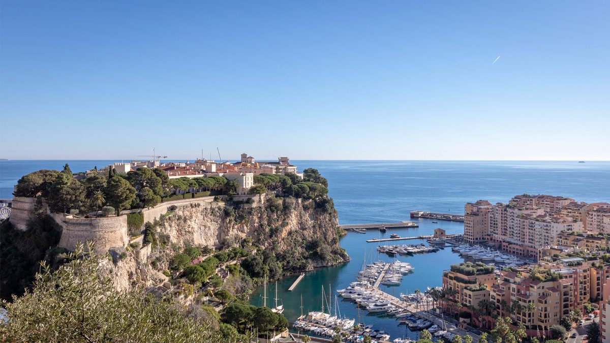 vue du Rocher immobilier Monaco avec Miells