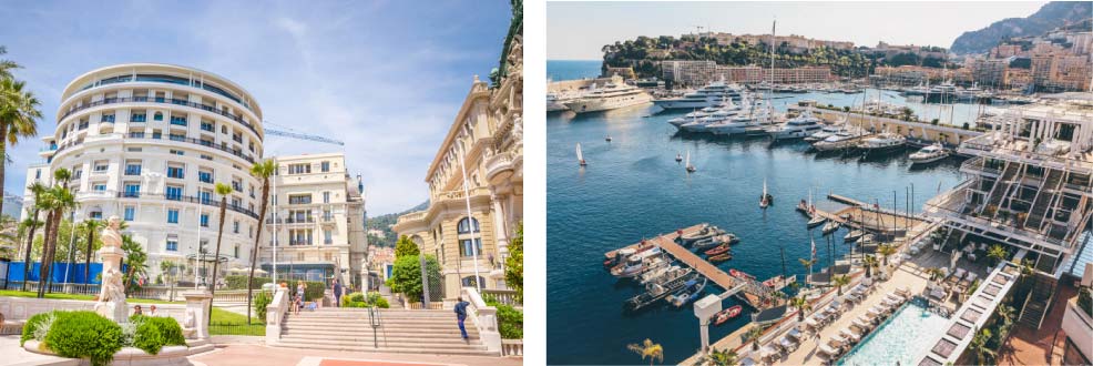 Some of the views from property for sale in Monte-Carlo